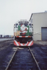 BN 1506 awaits Santa at Cherokee Yard